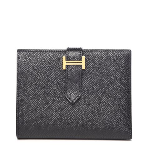 black Hermes wallet